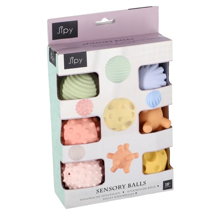 Jipy speel en leer ballen 6 stuks