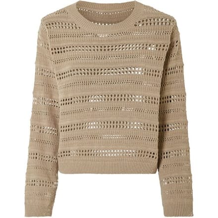 ESMARA Gebreide trui dames (Beige, XS (32/34))