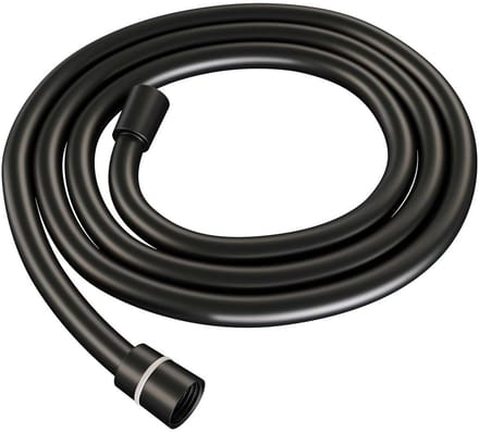 Brauer Doucheslang Glad - 1500 mm - Mat Zwart