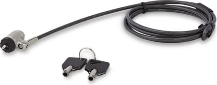 StarTech.com Keyed Cable Lock - Push-to-Lock Button - 2 m / 6.5' Cable - security cable lock