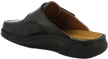 Helix Heren Pantoffel | Zwart | Maat: 44