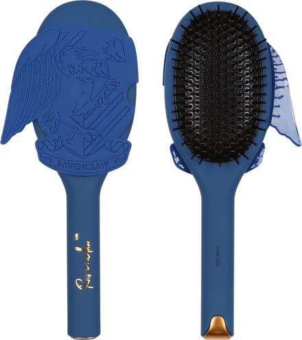Harry Potter - Ravenklauw haarborstel, ontwarrende borstel, rond, blauw, adelaar