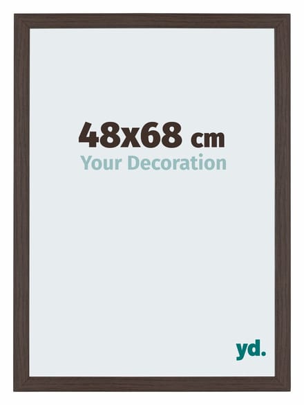 Your Decoration - Fotolijst 48x68 cm - MDF - Eiken Donker - Mura