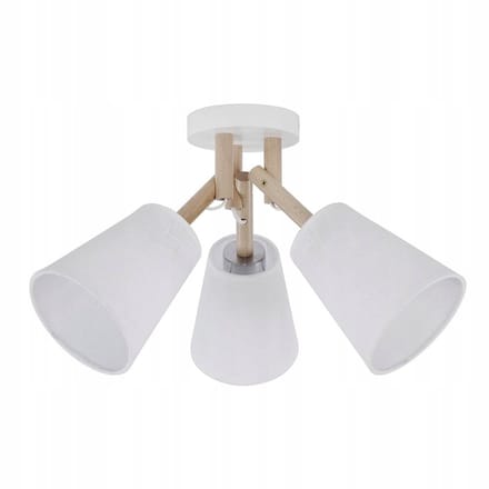 Vaio Hanglamp Wit Hout - Stijlvol en Sfeervol