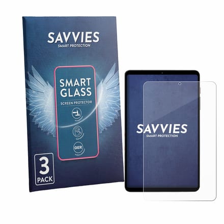 3 Stuks Savvies Screenprotector - geschikt voor BNCF BPad T1 - beschermfolie glas transparant