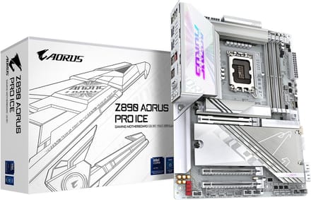 Gigabyte Z890 AORUS PRO ICE Moederbord Socket Intel LGA 1851 Vormfactor ATX Moederbord chipset Intel® Z890