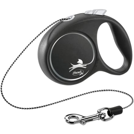 Flexi Blakc Design - Hondenriem Koord - S - 5 m - <12 kg
