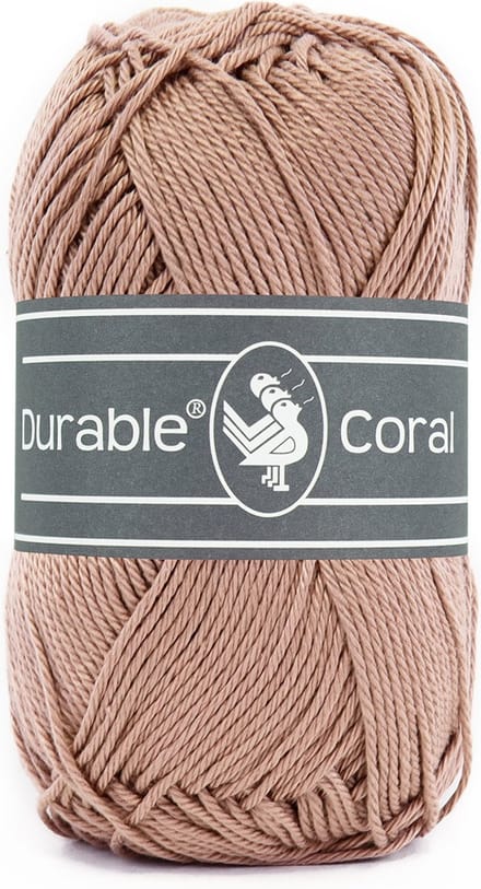 Durable Coral - 2223 liver - Gemerceriseerd Katoen Garen