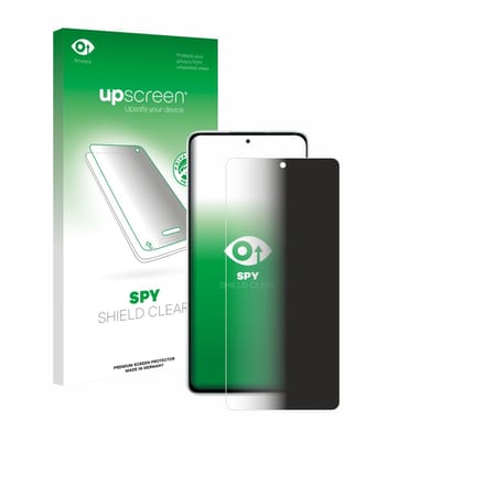 upscreen - privacy screenprotector voor Xiaomi Redmi Note 14 5G - Folie Beschermfolie Blauwlichtfilter
