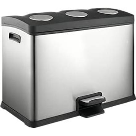 Afvalsorteersysteem, 3-voudig, 36 liter