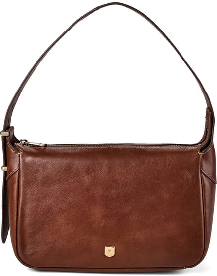 Fossil Dillon Schoudertas Leder 30 cm - Dames - whisky