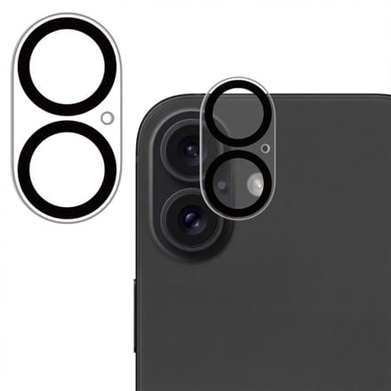 imoshion Camera Protector Glas 2 Pack voor de Apple iPhone 16 / 16 Plus / 17 - Transparant