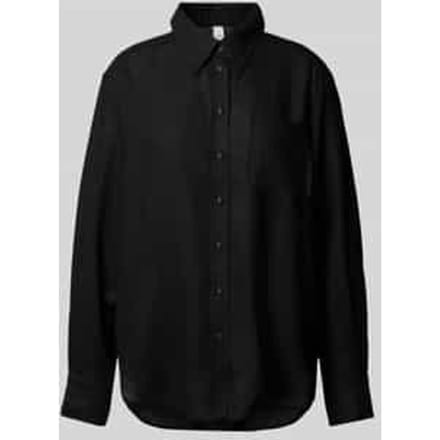 Relaxed fit linnen blouse, model 'FLAXY'