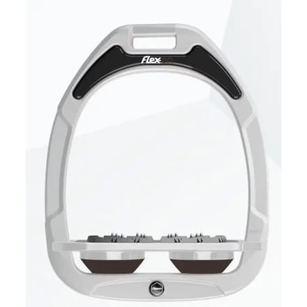 Platte Ultra Grip Beugels Wit/Grijs/Bruin Flex-On Green Composite