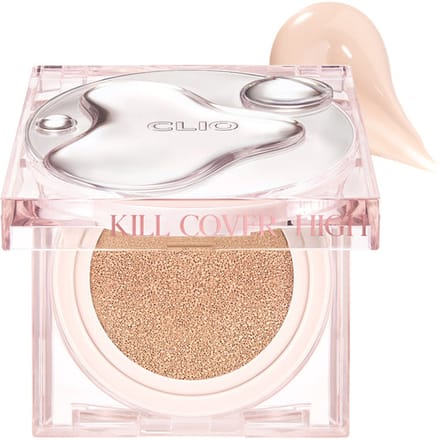 [CLIO] Coussin Kill Cover High Glow avec recharge (3 couleurs) SPF 50+ PA+++ 14g*2EA #2 LINGERIE white