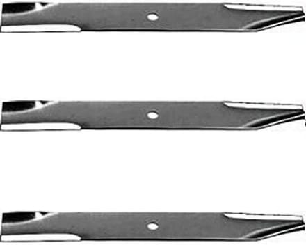 Maaier Bladen - Vervangbladen Grasmaaier - Gazon Onderhoud - Pack van 3 - 13-7/8" X 5/8" - Zilver