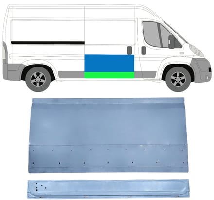 Interne reparatie achterste deuren voor Citroen Jumper 2006-2025 / Rechts