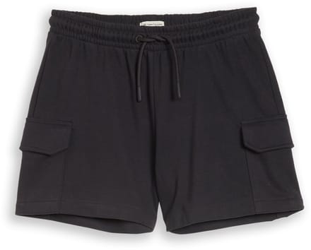 Tom Tailor - Cargo-sweatshorts - Maat 176 - coal grey