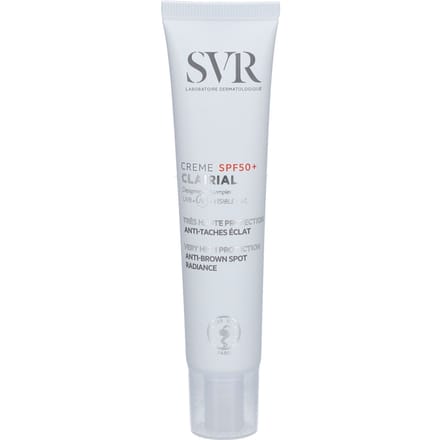 SVR Clairial SPF50+ Dagelijkse UV-beschermingscrème voor hyperpigmentatie 40 ml