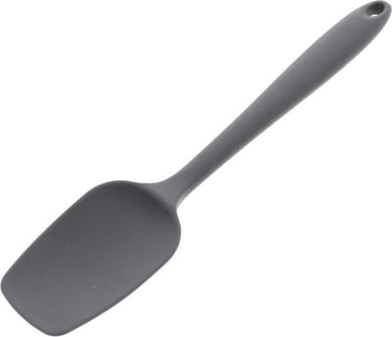 Basic Culinair Keukenlepel - Siliconen - 20cm - grijs