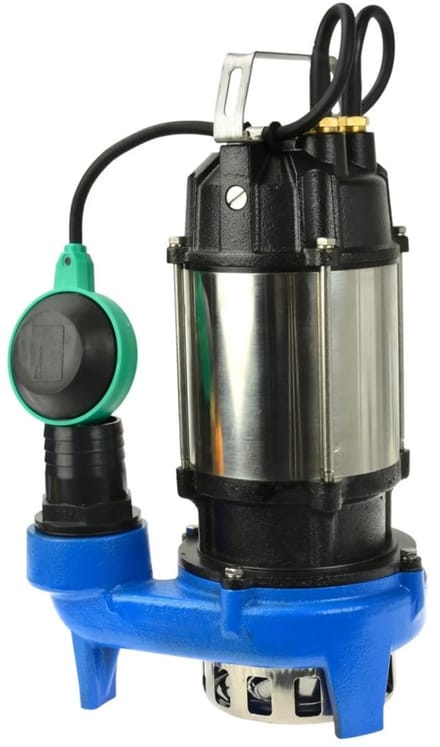 GEKO Vuilwaterpomp - 550W - Epoxy Coating - RVS As - Met Vlotterschakelaar