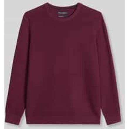 regular fit pullover van puur katoen