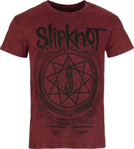 Slipknot Blurry Unisex T-shirt - rood - L