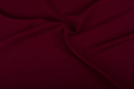 Texture/Polyester stof - Bordeaux rood - 25 meter