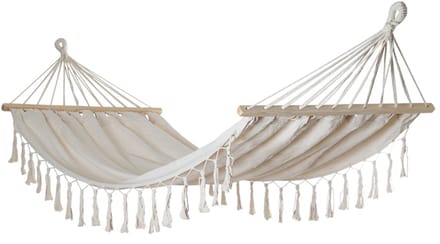 Buitenkado Hangmat – Tweepersoons - Spreider - 420cm - Crémewit
