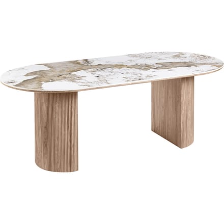 House Collection Eettafel 210 cm Juni Keramiek Wit