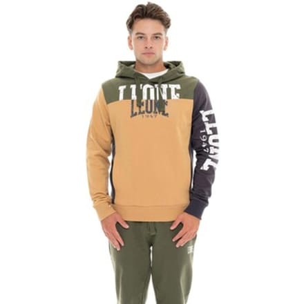 Capuchon sweaters Leone 1947 Man Hoody Color Block