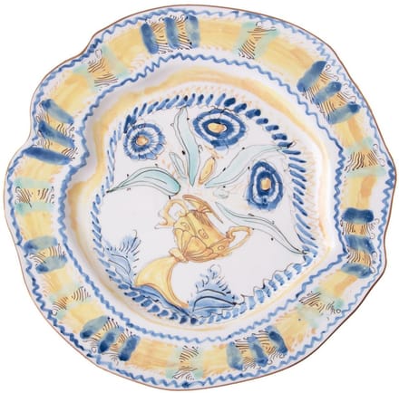 Seletti Classics On Acid Dinerbord Ø28 Spanish Yellow