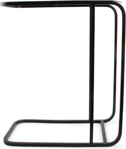 S|P Collection - Bijzettafel 43x25xH50cm zwart - Ivy