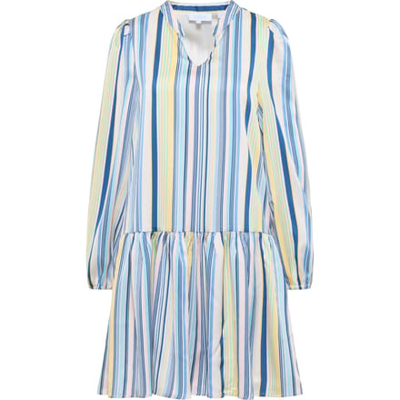 usha BLUE LABEL midi-jurk met strepen qisha