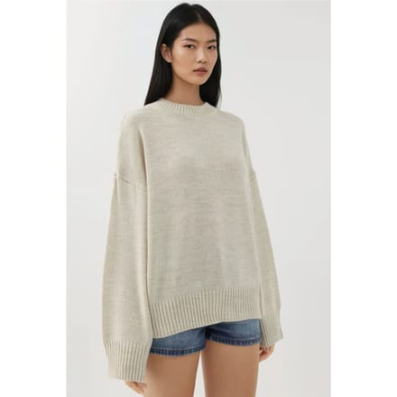 Ronde Hals Comfortabele Trui
