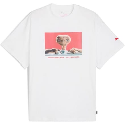 Puma T-shirt - Hoops x E.T. Tee I - S tot XXL - voor Mannen - wit
