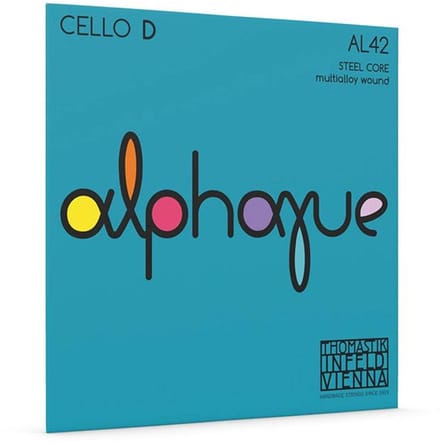 Thomastik Infeld THAL-42 cello string D-2 4/4 medium, carbon steel, multialloy wound