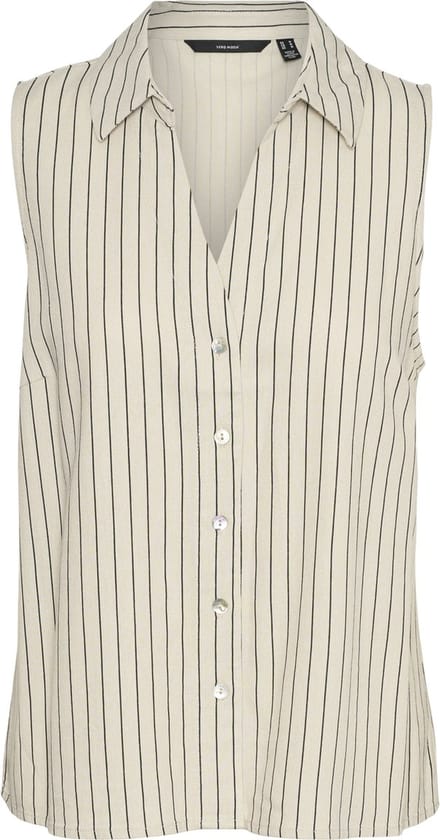 VERO MODA - VMMYMILO SL V-NECK SHIRT WVN GA BOO - Dames - Blouses