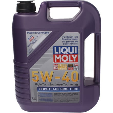 Liqui Moly Leichtlauf High Tech 5w40 Motorolie 5 liter