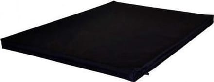 Topmast Benchkussen Nylon Zwart 60x45cm