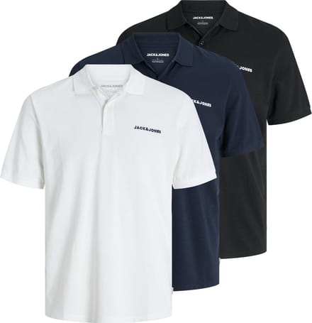 Jack & Jones Polo shirt 2-pack Bedrukt Polo shirt