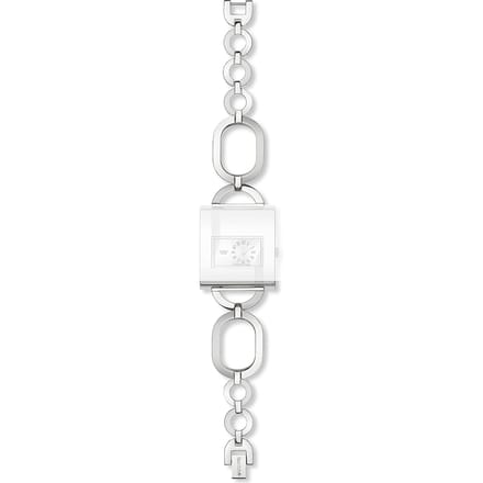 Swatch Irony - Lady Square - YU AYUS122G YUS122G Chain On Me Horlogeband