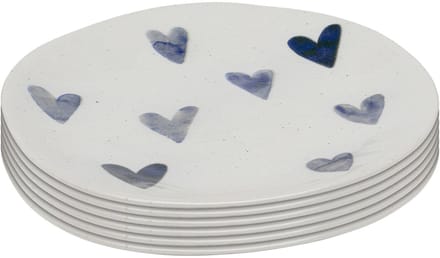 Borden Cuori 22cm (6/set) Kare Design