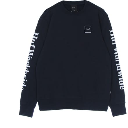 Essentials Domestic Crew herensweatshirt met ronde hals, marineblauwe blazer
