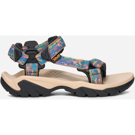 Teva Terra Fi 5 Universal Sandalen in Tree Cover Neon Spring voor Dames, Maat 42