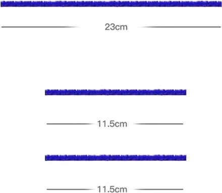 Viltstrips voor Dyson - 3 strips voor borstel van Dyson V7, V8,V10, en V11