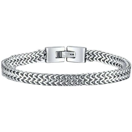 Rhylane – Bali Armband – Staal In Kleur Zilver – 21 cm