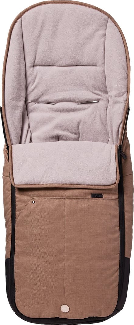 Mutsy Flow Kinderwagen Voetenzak - Verstelbare Maat - Bekleed met Fleece - Hazel