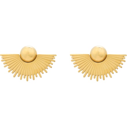 Luxenter Oorbellen met 18-karaats geelgouden afwerking - Hayla