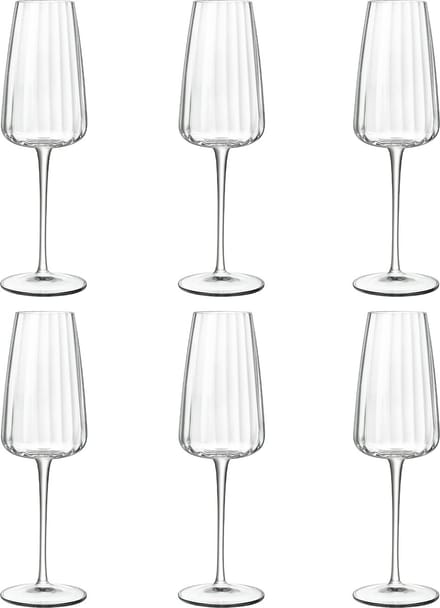 Luigi Bormioli Speakeasy Swing - Champagneglas - 21 cl - 6 stuks